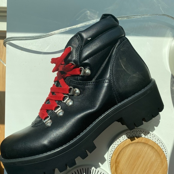 Steve Madden Combat Boots - Picture 2 of 4